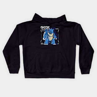 Mecha turtle Kids Hoodie